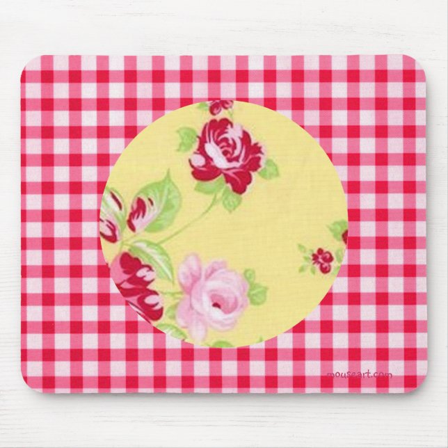 Ro Gingham Mousepad Musmatta (Framsidan)
