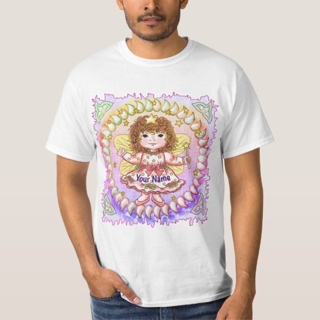 Ro Girl anpassningsbar Fairy t-shirt (Framsida)