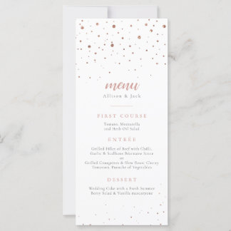 Ro Glitter Classic Bröllop Menu