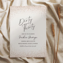 Ro Glitter Dirty 30-dagarsinbjudan