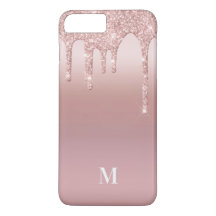 Ro Glitter Ombre Rosa Monogram