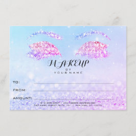 Ro Glitter Princess Makeup Certificate Gift