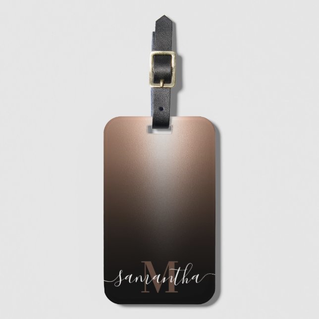Ro Gold Foil Bagagebricka (Framsida vertikal)