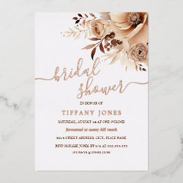 RO GOLD FOIL Boho Beige Blommigt Möhippa