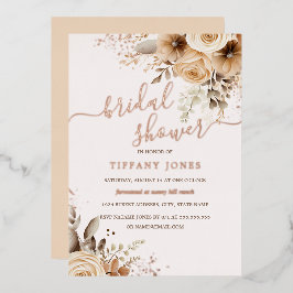 RO GOLD FOIL Boho Blommigt Möhippa