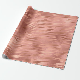 Ro Gold Foil Tiger Rand Presentpapper
