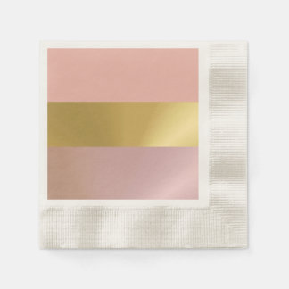 Ro Goldblush Papper Napkins, myntsvans Pappersservett
