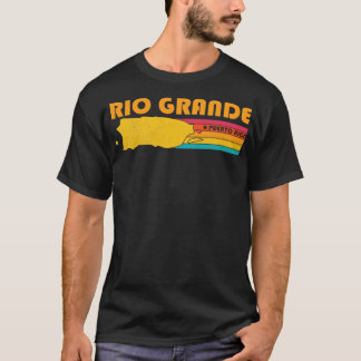 Ro Grande Puerto Rico Vintage Distress Souvenir T Shirt
