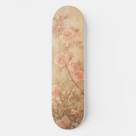 Ro Gren Rosa Guld Vintage Mini Skateboard Bräda 18,5 Cm