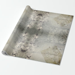 Ro Grunge Grått Gothic Presentpapper