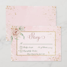 Ro & Guld-accenter Bröllop