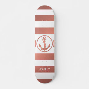 Ro Guld Anchor Mini Skateboard Bräda 18,5 Cm