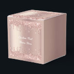Ro Guld Anpassningsbar Glitter, textutfall eller f Presentaskar<br><div class="desc">Favoritrutor för personlig med Ro Guld Glitter-Gnistra Drips Anpassningsbar Text Modern - Lägg till din unika Rosa eller Ta bort text - Gör din Speciella kortruta/Presentationsrutor - Ändra storlek och flytta eller ta bort och lägg till text/inslag med anpassning verktyg. Utformning efter MIGNED. Se mina andra projekt. Du kan också...</div>