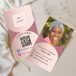 Ro guld-arch-fotot Qr-logotyp social-media Visitkort