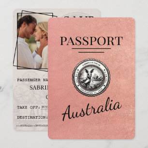 Ro Guld Australiens pass Spara datum Datumet