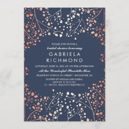 Ro Guld Baby's Band Blommigt Möhippa  Inbjudningar