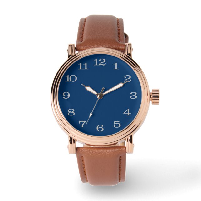 ro guld&benvit armbandsur (Framsida)