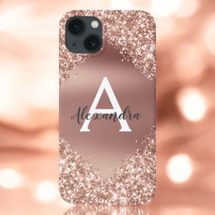 Ro Guld Bling Luxury Gnistra Glitter Monogram Ca