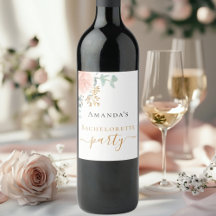 ro guld blommigt eucalyptus Bachelorette Party