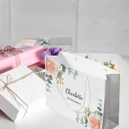 Ro guld blommigt Sage grönt bridesmaid