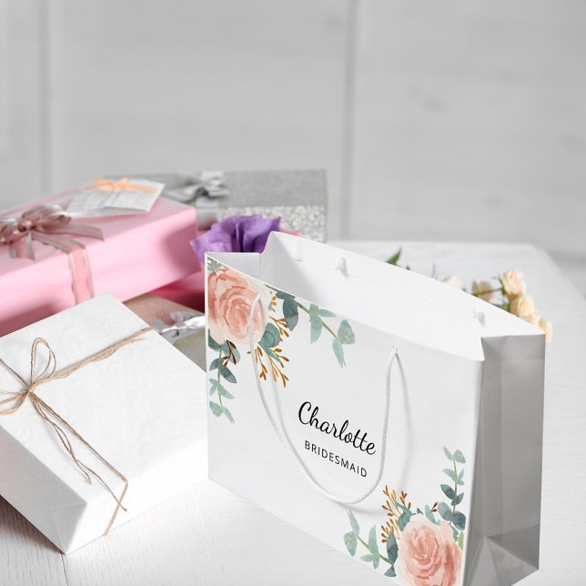 Ro guld blommigt Sage grönt bridesmaid (Skapare uppladdad)