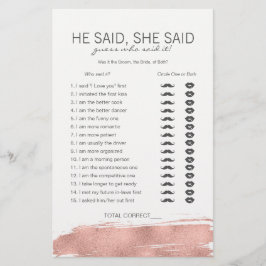 Ro Guld Brushstroke-Möhippa sa att hon sa att spel