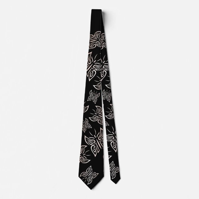 Ro Guld Butterflies Mönster Black Slips (Framsida)