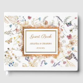 Ro Guld Butterfly Garden Wedding Guest Bok