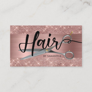 Ro Guld Chic Hairstylist, Affärskort Visitkort