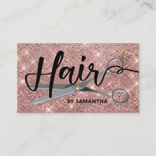 Ro Guld Chic Hairstylist Visitkort