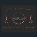 Ro Guld Circle Salon Logotyp Vi är nu öppna Reklamblad<br><div class="desc">Ro Guld Circle Salon Logotyp Vi är nu öppen Flyer. Med nya kraftfulla säkerhetsåtgärder i ställe. Den här designen har en elegant modern logotyp i abstrakt ro guld. Anpassa professionellen av anpassningsbarna med egen text.</div>