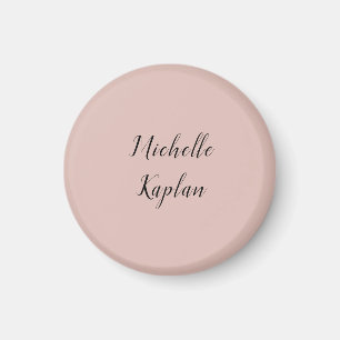 Ro Guld Den moderna Professionellen Exklusiv Namn Magnet