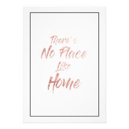 Ro Guld - det finns ingen Ställe som hemoffertutsk Fototryck