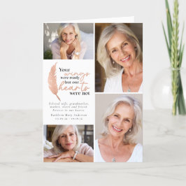 Ro Guld din Vingar var Redo fotosympati Tack Kort