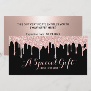 Ro Guld Drips Salon Spa Gift-certifikat