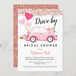 Ro Guld Drive efter Inbjudningskort för möhippan