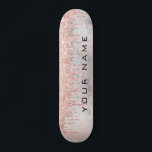 Ro Guld driver Anpassningsbar Girly Namn Mini Skateboard Bräda 18,5 Cm<br><div class="desc">Skateboard ro Guld Drives Anpassningsbar Girly Namn</div>