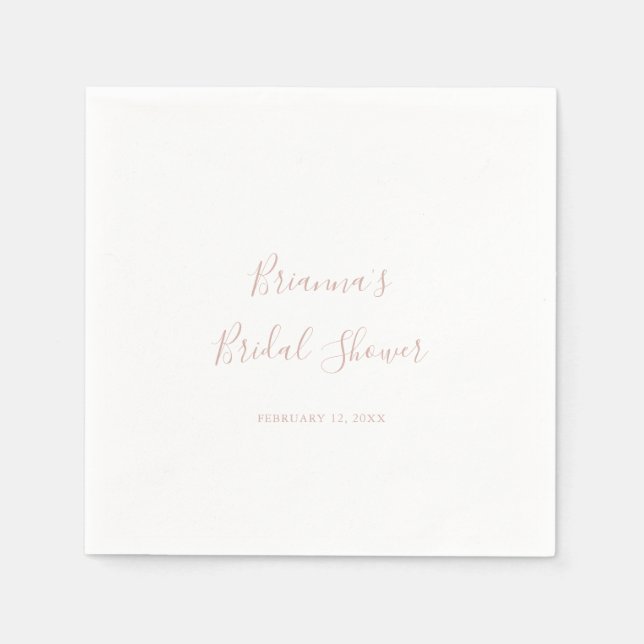 Ro Guld enkla minimalistliknande Möhippa Napkins Pappersservett (Framsidan)