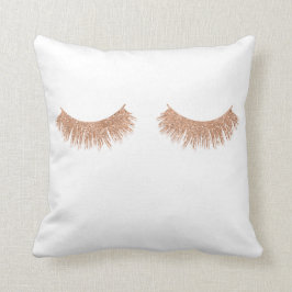 Ro Guld Eyelash Beauty Dekorativ kudde