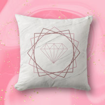 Ro Guld Geometric Diamond Marble