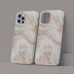Ro guld, gigantiskt modernt skript namn<br><div class="desc">Modern snyggt chic ro glam metallisk och grått marble mönster-väska med trendig calligraphy handskrift namnteckning skript guld.             Kan vara en perfekt-,  Sötnos-,  Quinceanera-,  studenten- eller julklapp till henne - dotter,  syster,  mor,  glamma eller bästa vän.</div>