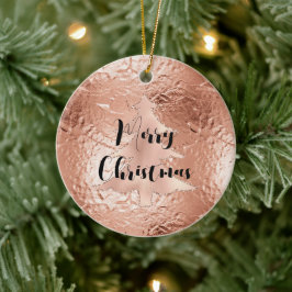 Ro Guld Glam Glitter Julgran Julgransprydnad Keramik