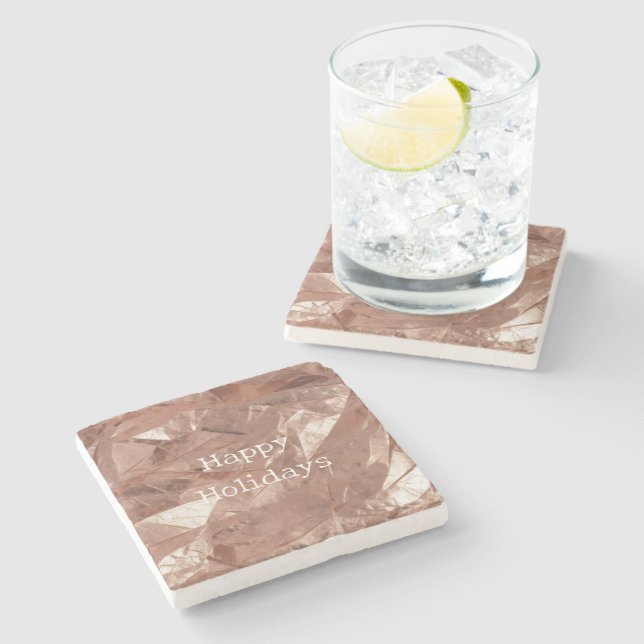 Ro Guld Glam Stenunderlägg (Sidan)