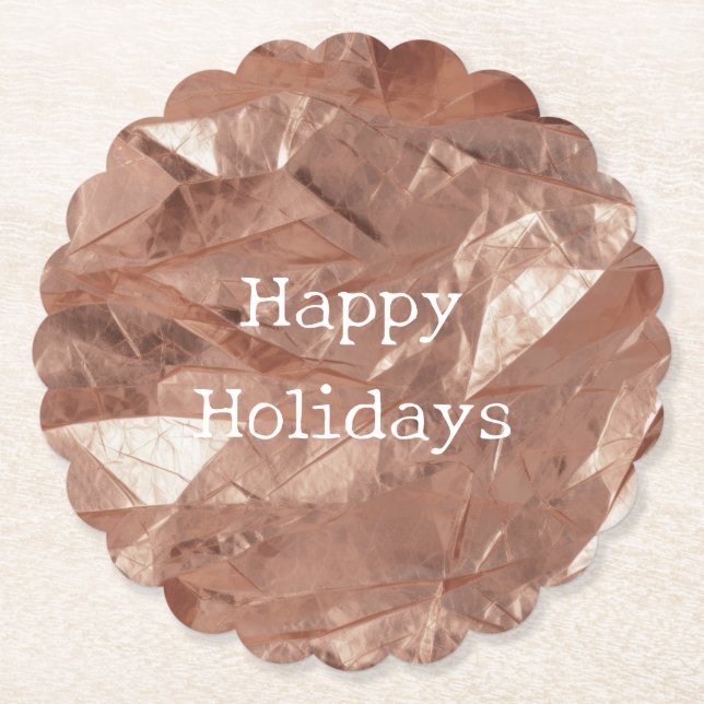 Ro Guld Glam Underlägg Papper (Framsida)