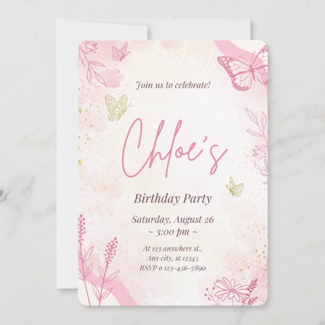RO GULD GLITTER 21:e BIRTHDAY INBJUDANDEKORT Tack Kort (Framsida)