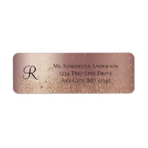 Ro Guld Glitter 50 och Fabulous Birthday