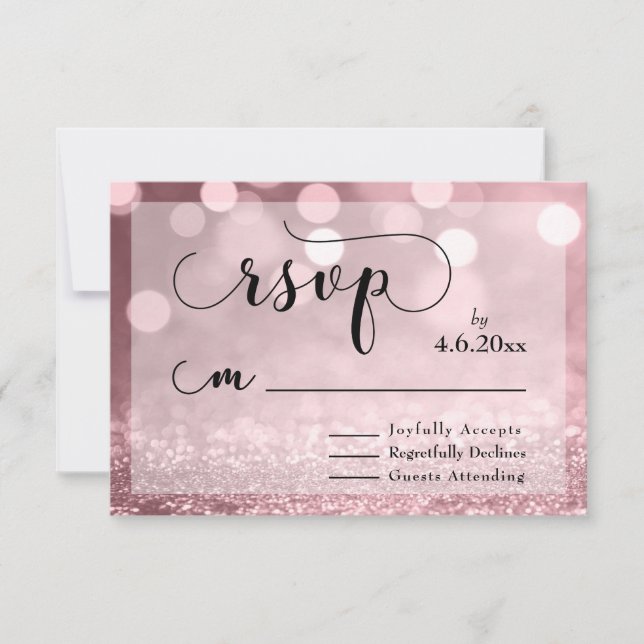 Ro Guld Glitter bokeh & Typography OSA (Framsida)