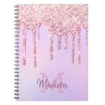 Ro Guld Glitter Drips Ombre Unicorn Monogrammed