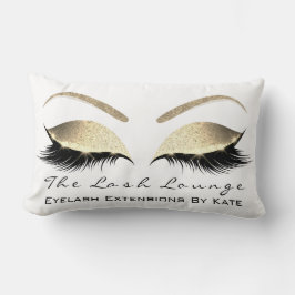 Ro Guld Glitter Glam Makeup Lash Beauty Lumbarkudde