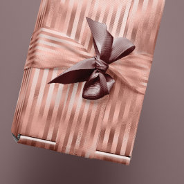 Ro Guld  Glitter Glam Rand Linjer Metall Presentpapper